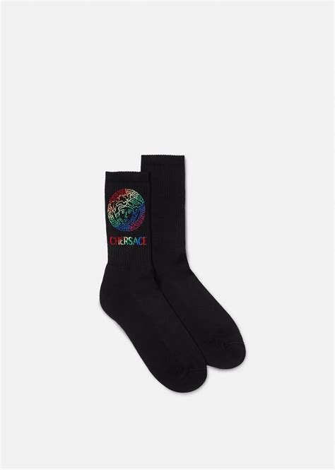 versace pride socks|Cher and Versace Unite for Pride Month with ‘Chersace’ Collection.